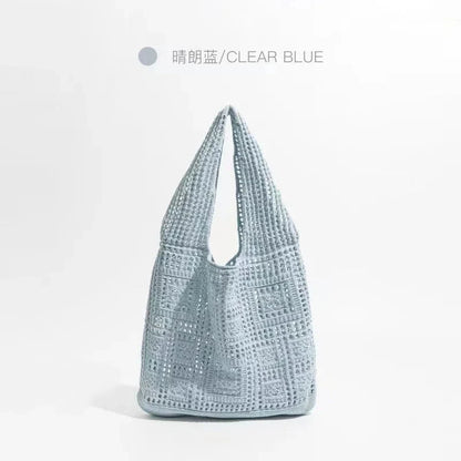 Crochet Tote Bag, Fairy Hobo Bag