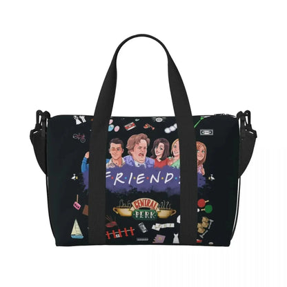 Custom Funny Friends TV Show Tote