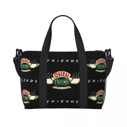 Custom Funny Friends TV Show Tote