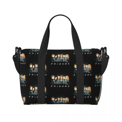 Custom Funny Friends TV Show Tote