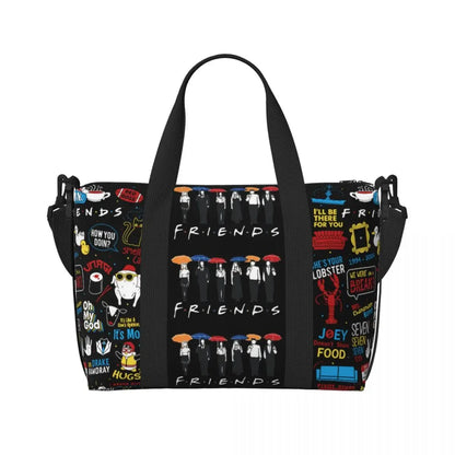 Custom Funny Friends TV Show Tote