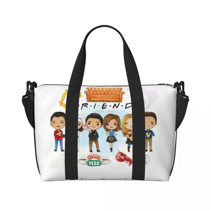 Custom Funny Friends TV Show Tote