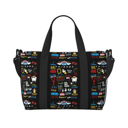 Custom Funny Friends TV Show Tote