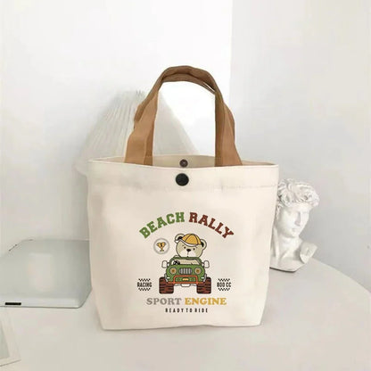 Cute Bear Small Versatile Handbag
