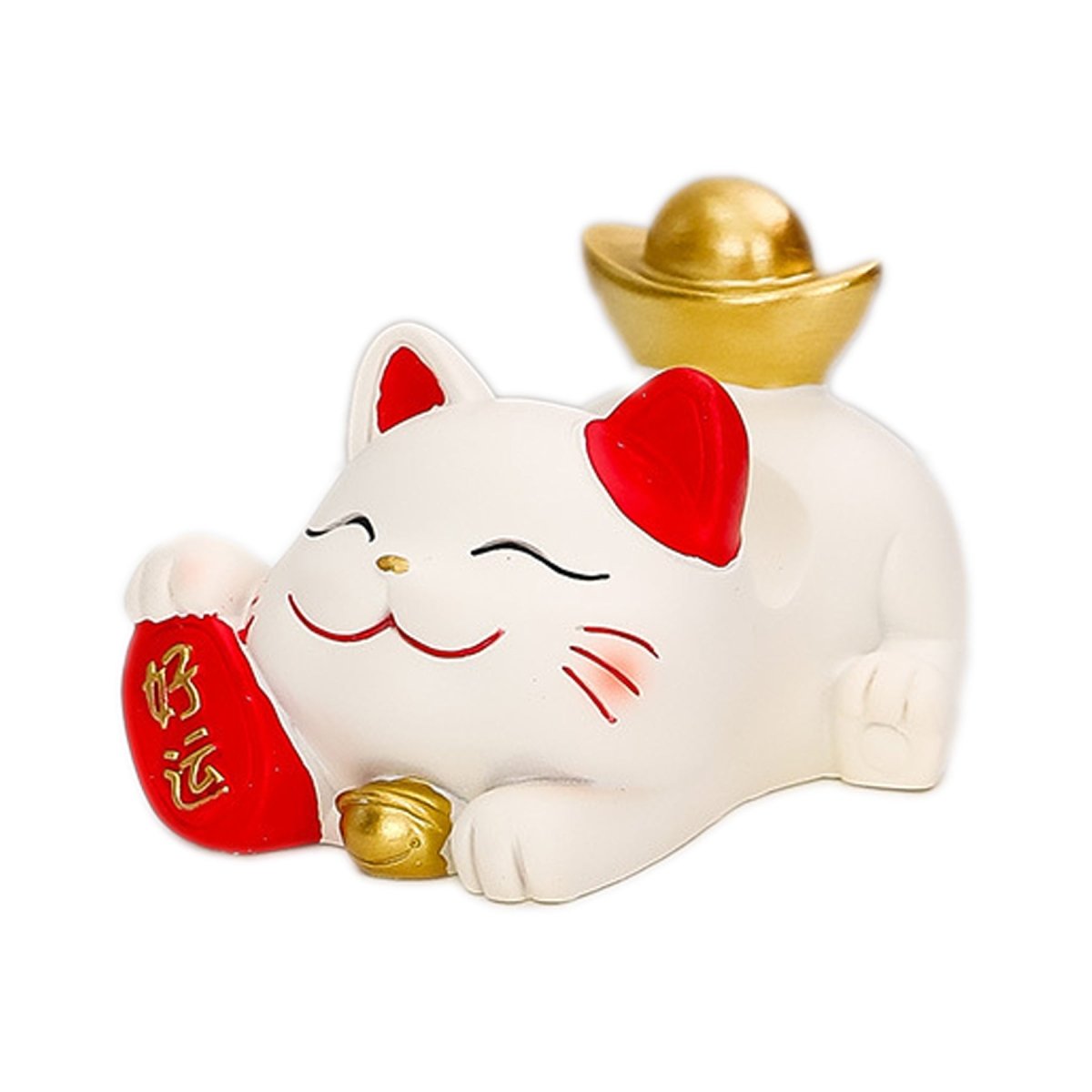 Fortune Cat Phone Stand – Cute Japanese Maneki Neko Decor Gift
