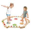 Kids Balance Beam Stepping Stones Gym Obstacle Children Balance Board 6PCS