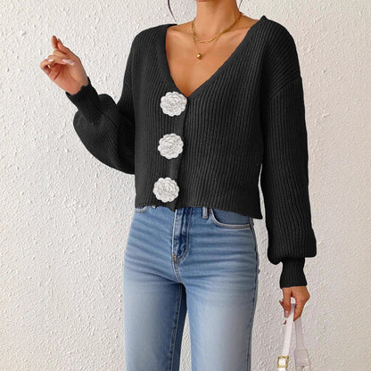 Women’s Knitted Crochet Cardigan