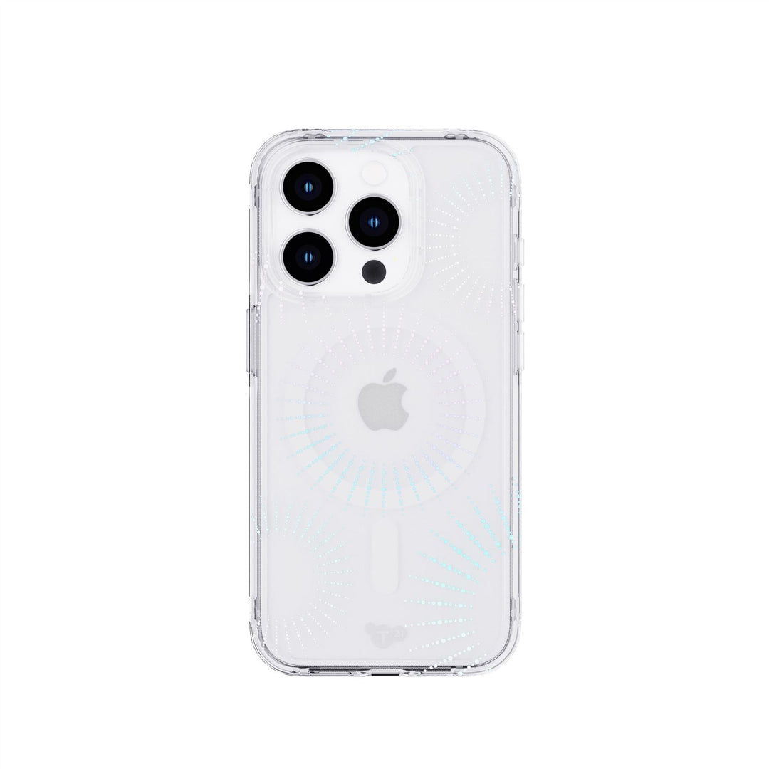 Tech21 EvoSparkle - Apple iPhone 15 Pro Case MagSafe Compatible