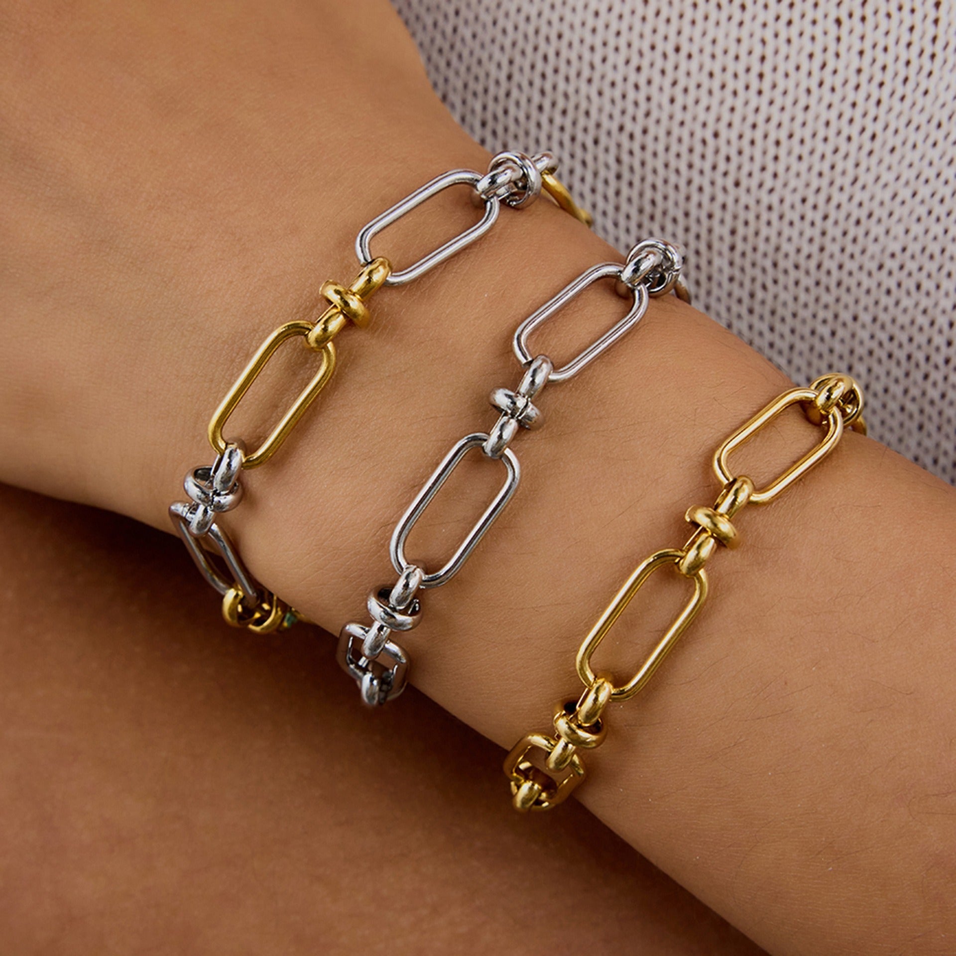 Cuban bracelet light luxury high-end bracelet