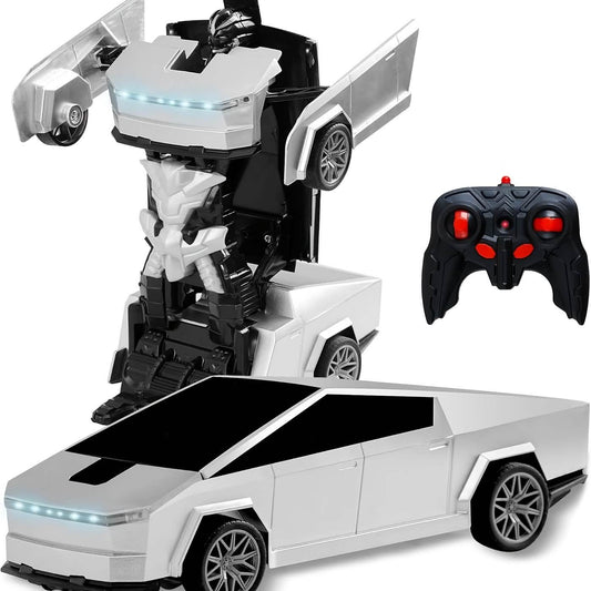 2.4GHz Remote Control Off-Road Car – Robot Transforming, LED Lights