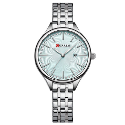 Womens Waterproof Simple Bar-Clasp Watch