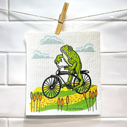 Frog Swedish Dishcloth