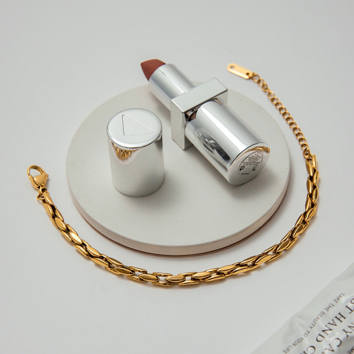 18k gold light luxury high-end bracelet