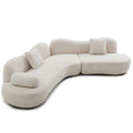 Modern Curved Modular 5 Seater Sofa