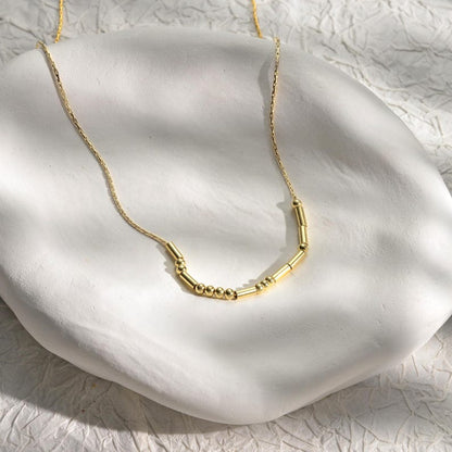 Morse Code Custom Name Necklace