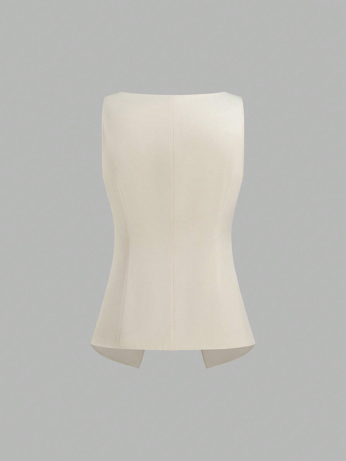 Women’s Minimalist Cinched-Waist Camisole – Single-Breasted Summer Tank
