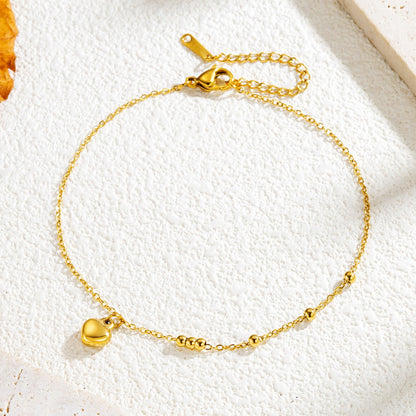 18K Gold Square Pink Purple Round Pendant Necklace Bracelet