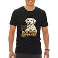 Easily Distracted By Golden Retriever Graphic T-Shirt Cotton Unisex Casual Dog Lover Wear