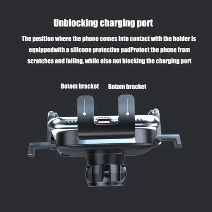 Adjustable Car Phone Holder – Suction Cup Dashboard Mount, Anti-Slip Grip, iPhone & Android