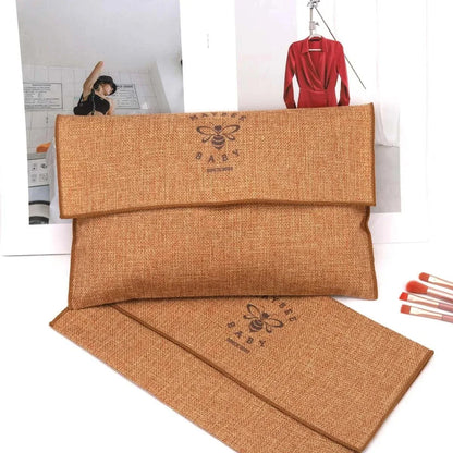 Eco-friendly Recyclable Jute Envelope Dust Pouch