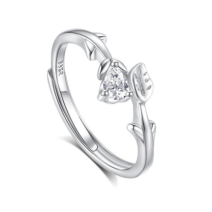 S925 Silver Love Couple Ring