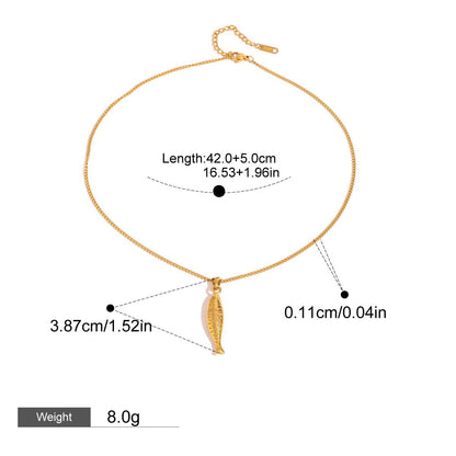 18K gold geometric shape with texture design high-end unique necklace