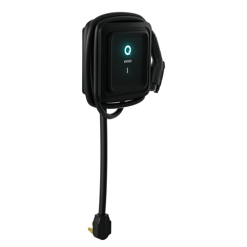 EVIQO Level 2 EV Charger, 48A (11.5kW), 240V, NEMA 14-50 Plug-in, J1772 for Non-Tesla EVs