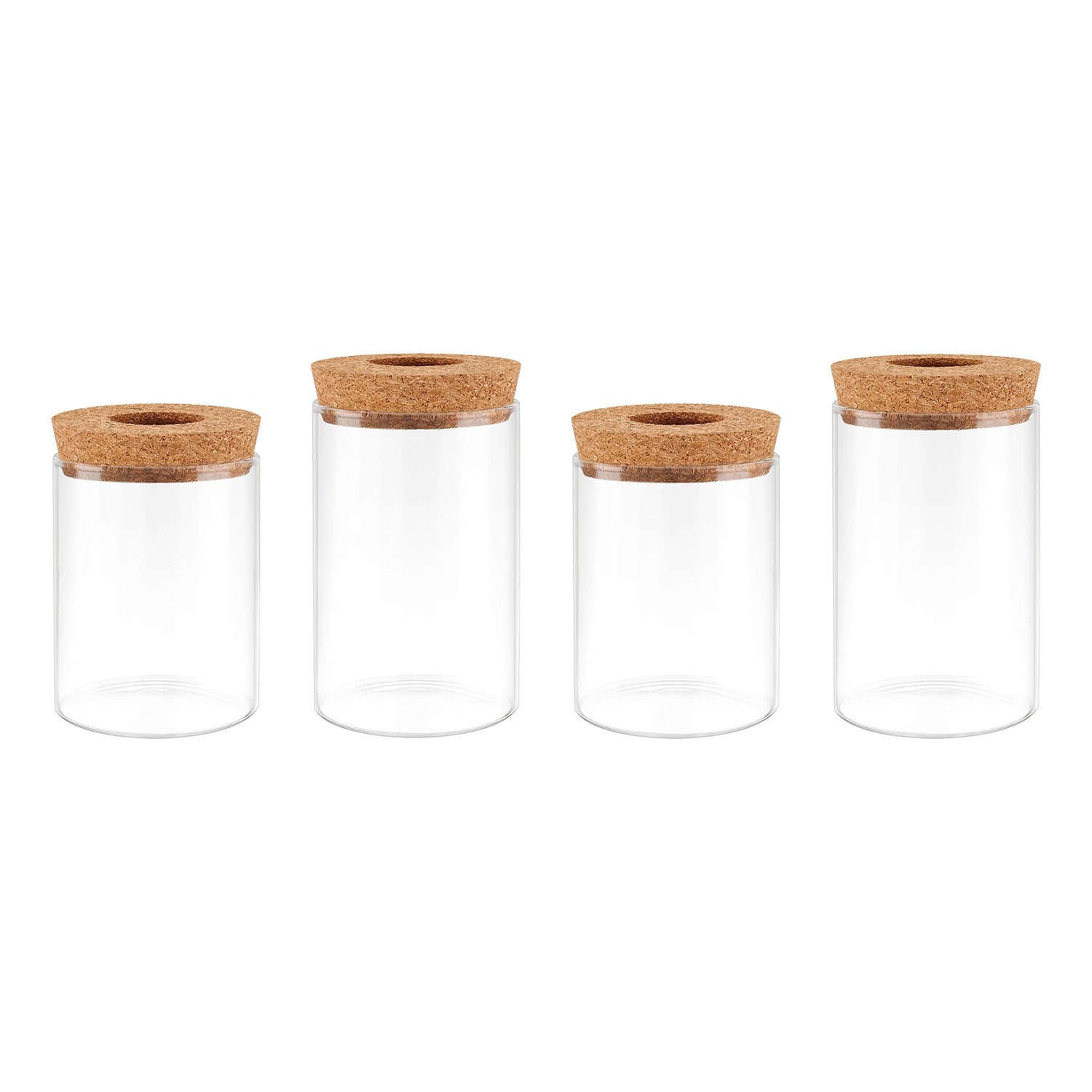 4Pack Glass Propagation Stations For Plants Indoor Glass Planters Hydroponic Plant Vases 2 Large 2 Small for Plant Cuttings Flower Arrangements