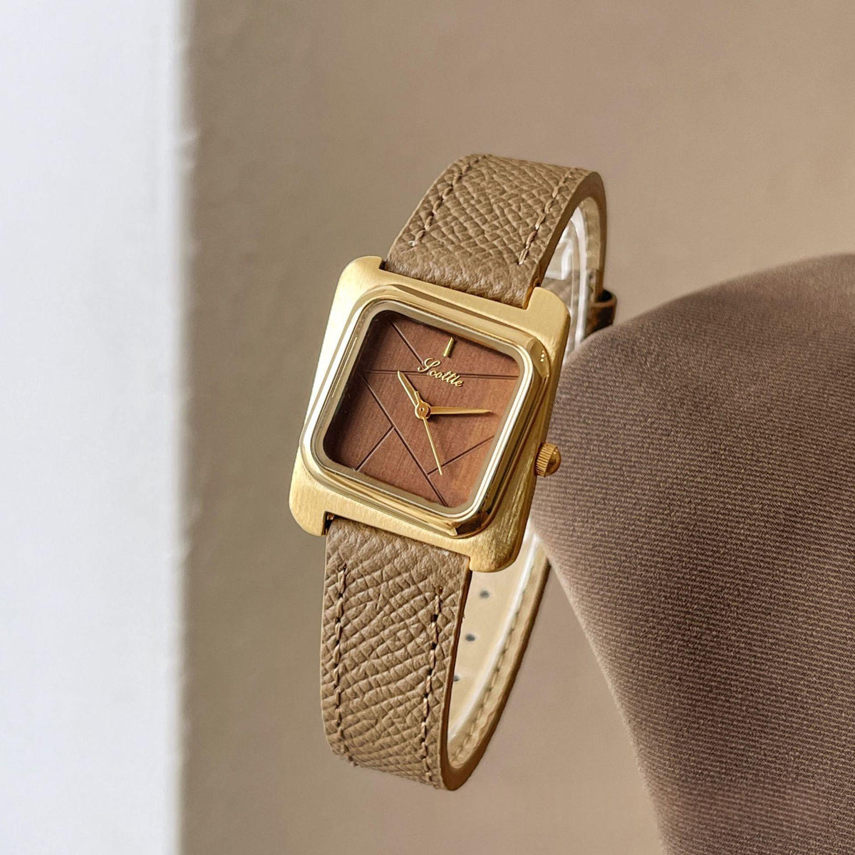 Square Steel-band Waterproof Quartz Watch