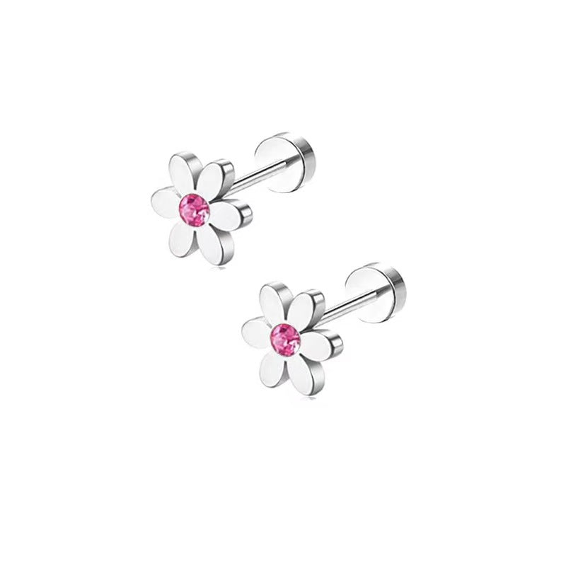 Stainless Steel Basic Piercing Jewelry Set