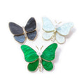 Fashion Butterfly Brooch Set – 3-Piece Elegant Pin Accessories