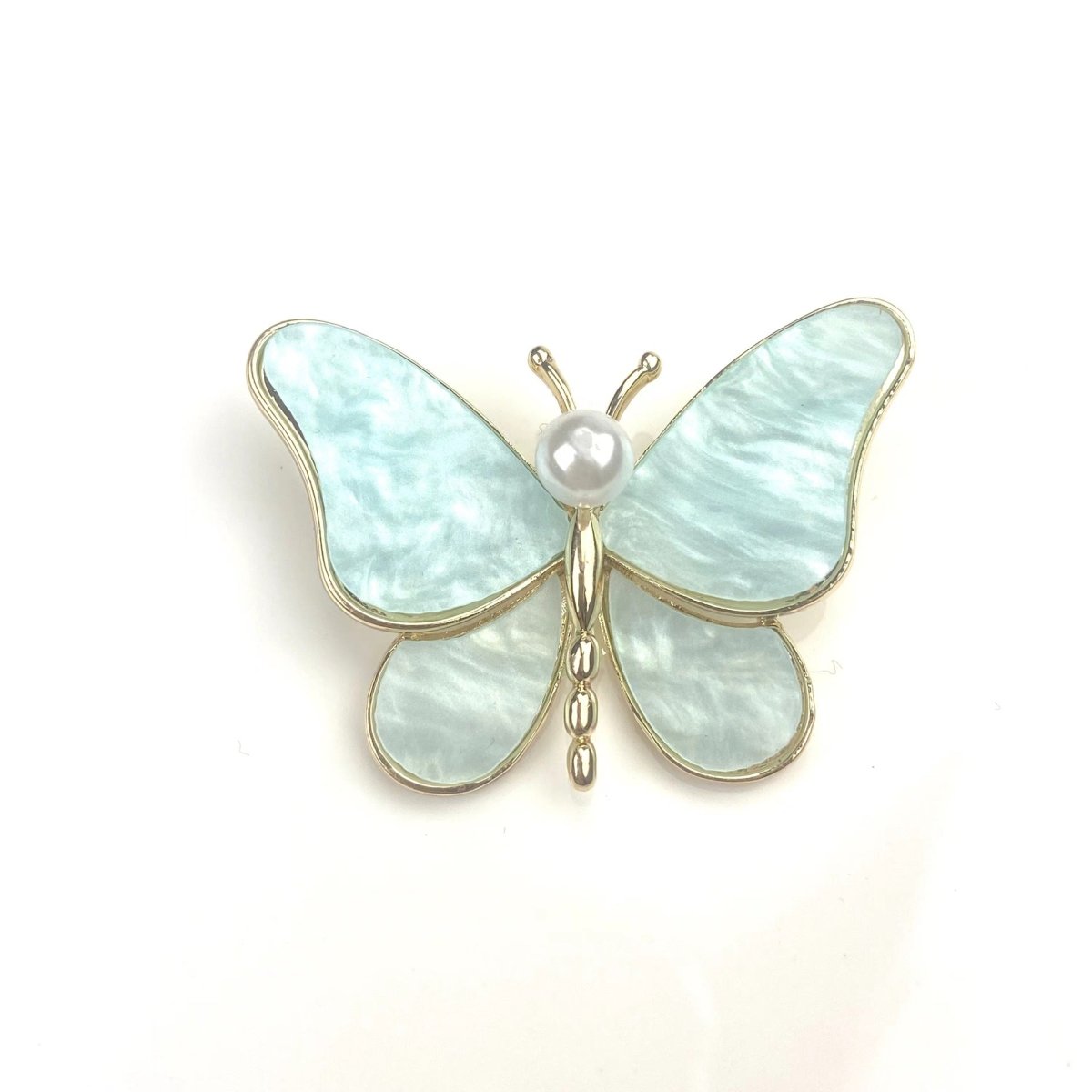 Fashion Butterfly Brooch Set – 3-Piece Elegant Pin Accessories