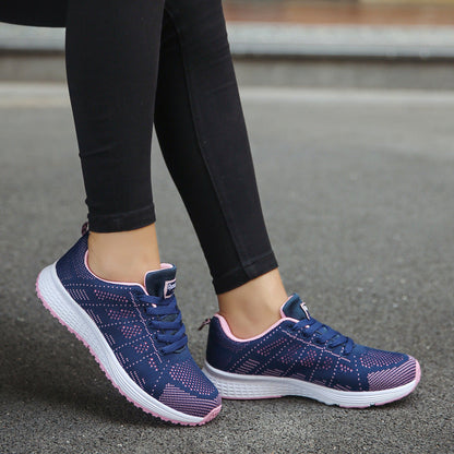 🔥 Women's Sports Sneakers – Lightweight, Breathable Running Shoes
