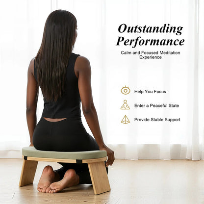 Foldable Kneeling Meditation Bench