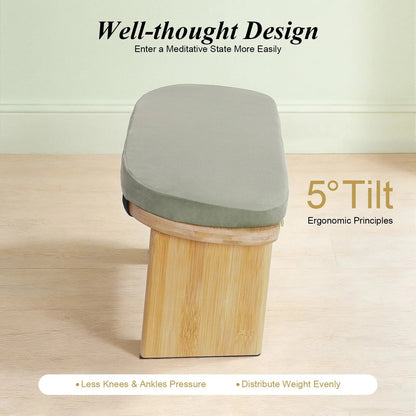 Foldable Kneeling Meditation Bench