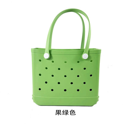 Hollow Shoulder EVA Beach Bag