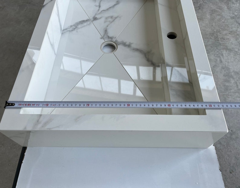 Engineered Porcelain Kitchen Sink - Stone Look Stain Resistant