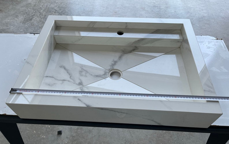 Engineered Porcelain Kitchen Sink - Stone Look Stain Resistant