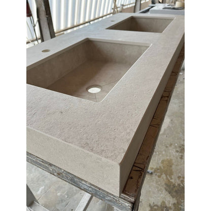 Engineered Porcelain Sink - Chianca Di Ostuni Handcrafted Design