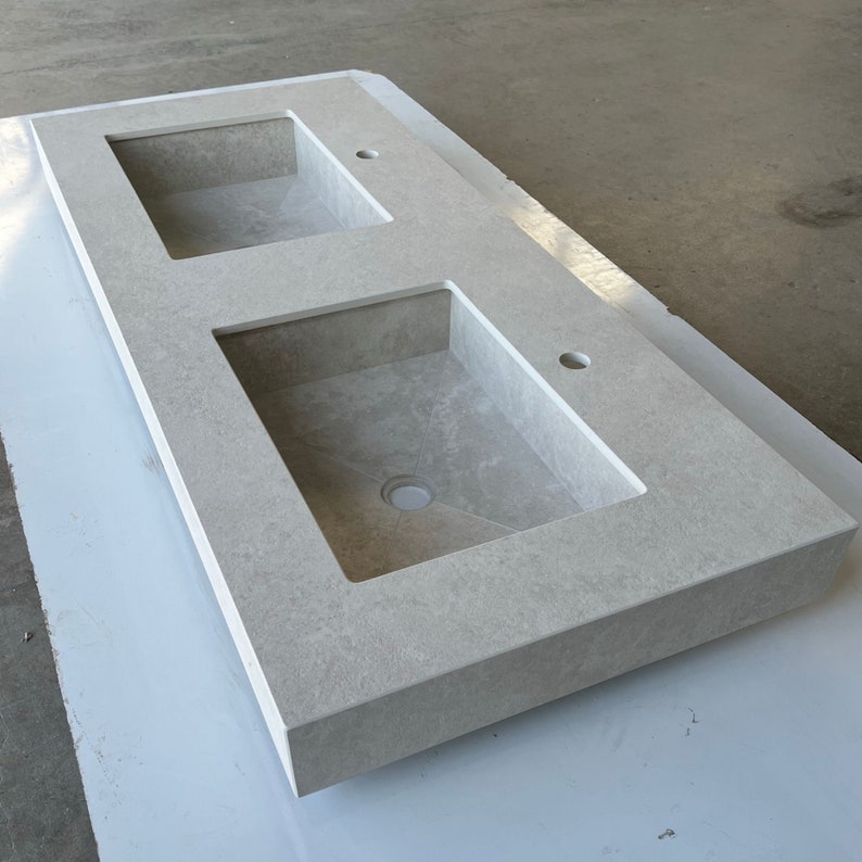 Engineered Porcelain Sink - Chianca Di Ostuni Handcrafted Design