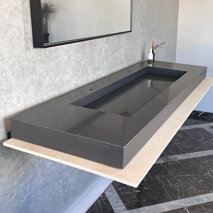 Quartz Kitchen Sink - Premium Durable Low Maintenance and Stain Scratch Resistant