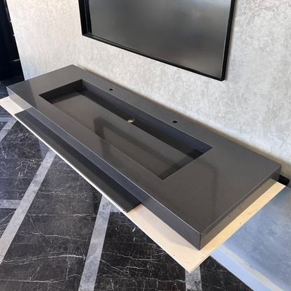 Quartz Kitchen Sink - Premium Durable Low Maintenance and Stain Scratch Resistant