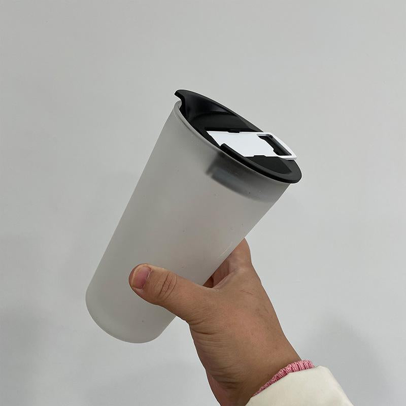 20oz Sublimation Glass Mug With Sub bottle Opener Lids (Clear or Frosted)