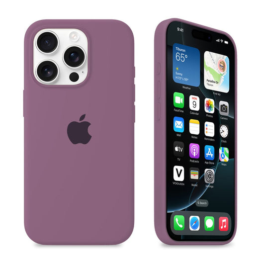 iPhone Silicone Case (Blackcurrant)