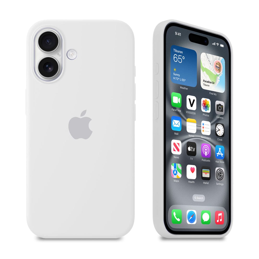 iPhone Silicone Case (White)