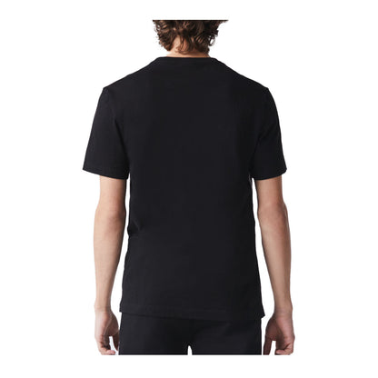 Lacoste Men's Logo Tape Crew Neck Cotton T-Shirt