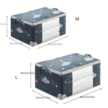 Large Capacity Multi-Purpose Storage Bag with Handles