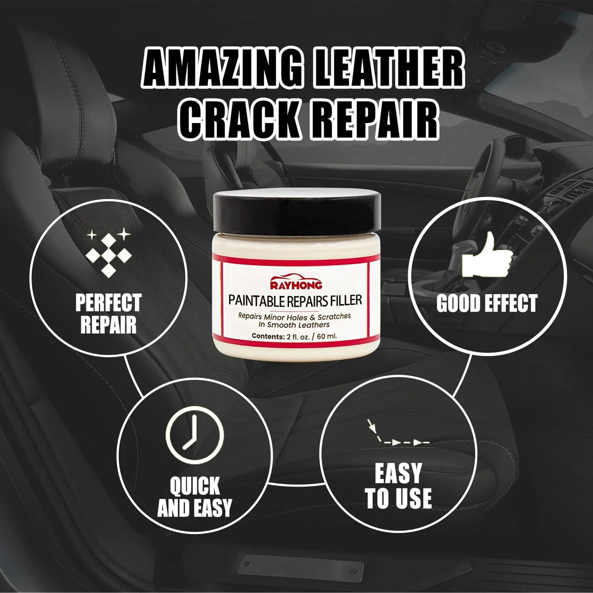 Leather Filler–Fine Filling Without Trace