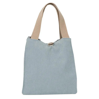 Lunch Bag Corduroy Canvas Lunch Box