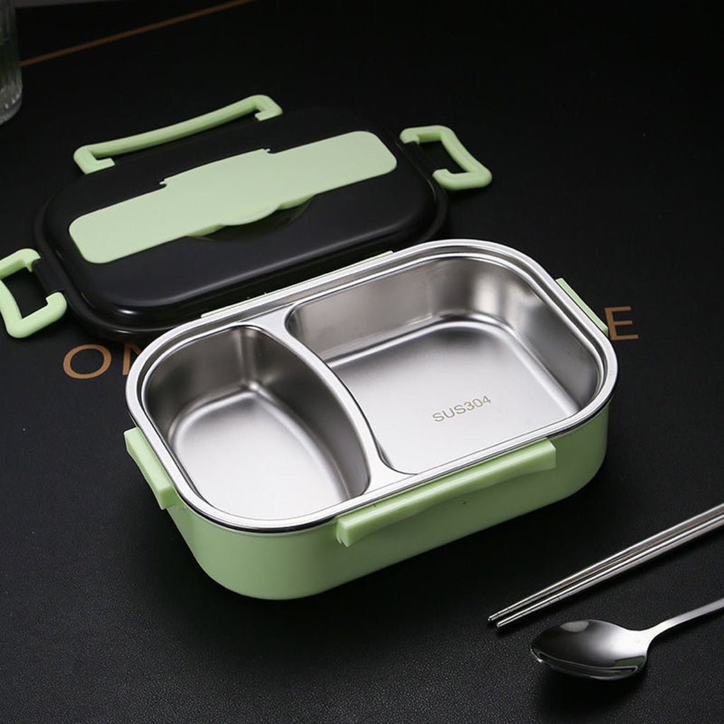 Bento Lunch Box – Includes Thermos Bag, Spoon &  Chopsticks